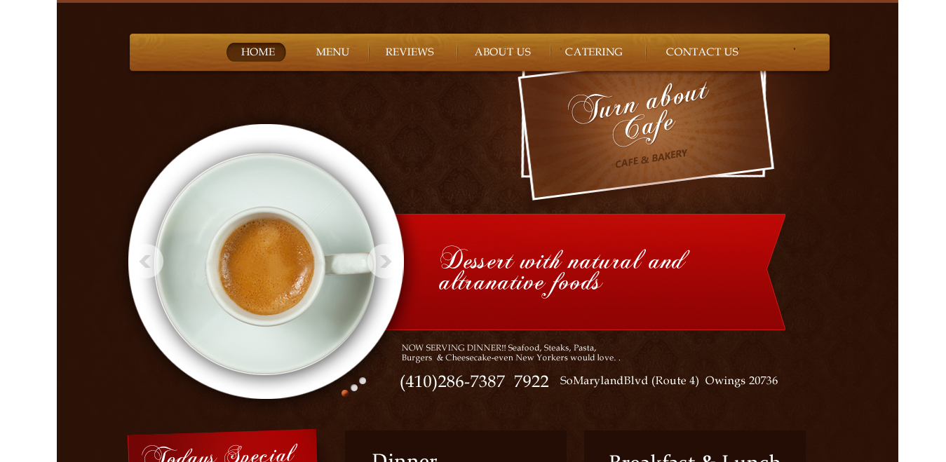 Turn about cafe